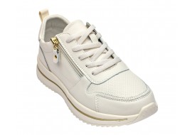 Pantofi dama casual din piele naturala - Abha Bej GSK3023B